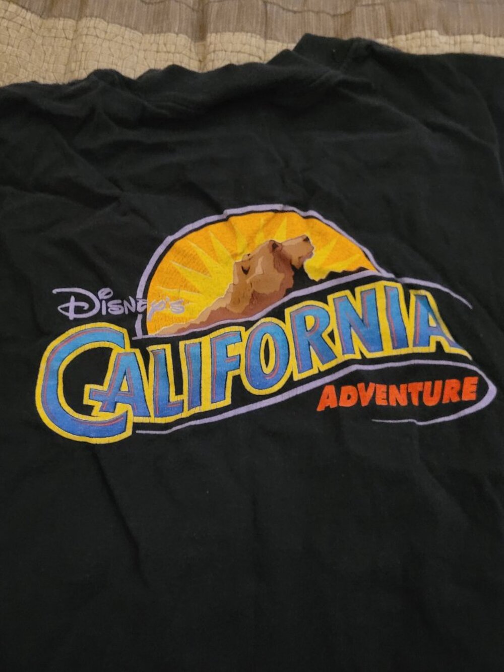 Disney’s California Adventure Vintage Tee 2001 Opening Era Disneyland Resort P